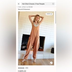 Free People Hot Shot Onesie